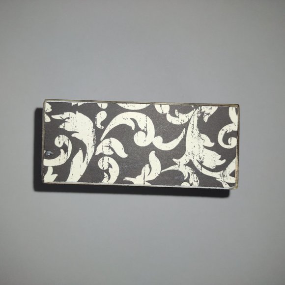 I Love that You´re My Wife – Black & White -  4 x 4,5 x 1,75 In. - PBK- box Sign - Picture 4 of 5